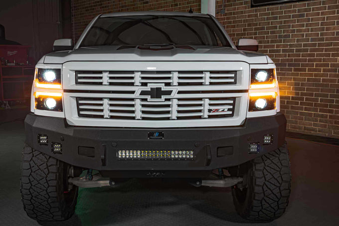 XB LED Headlights (Pair/ASM) <br>14-15 Chevrolet Silverado 1500