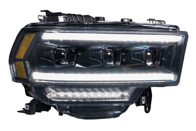 XB LED Headlights (Pair/ASM) <br>19-24 Dodge Ram HD