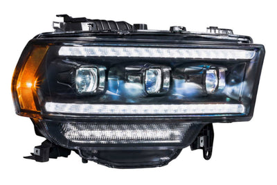 XB LED Headlights (Pair/ASM) <br>19-24 Dodge Ram HD