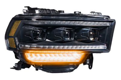 XB LED Headlights (Pair/ASM) <br>19-24 Dodge Ram HD