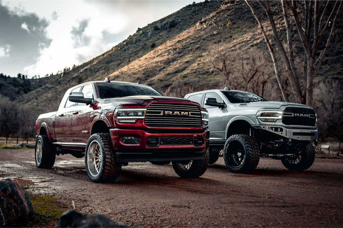XB LED Headlights (Pair/ASM) <br>19-24 Dodge Ram HD