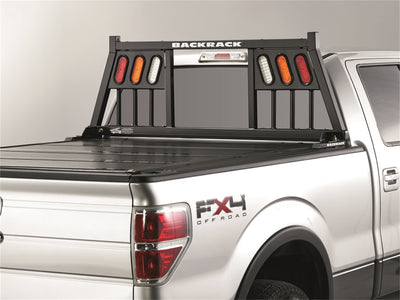 Three Light Headache Rack Frame <br> 99-24 Ford F-250 F-350 F-450 F-550 Super Duty