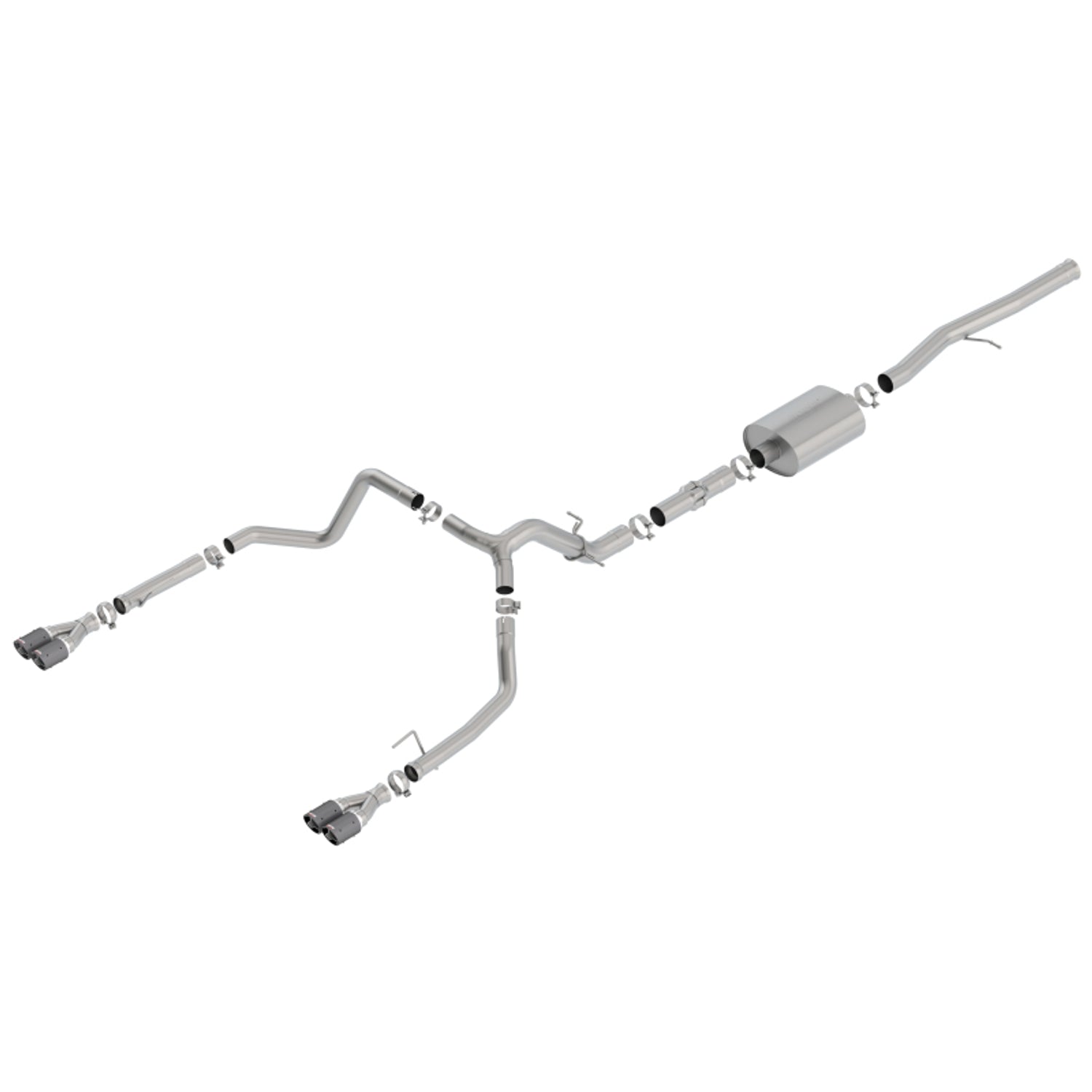 ATAK Cat-Back Exhaust System <br> 19-23 Chevrolet Silverado GMC Sierra 1500