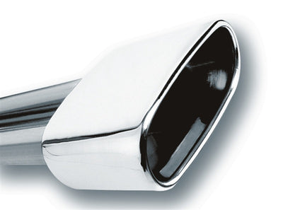 Rectangular Rolled Angle Cut Tip <br> Universal Fit