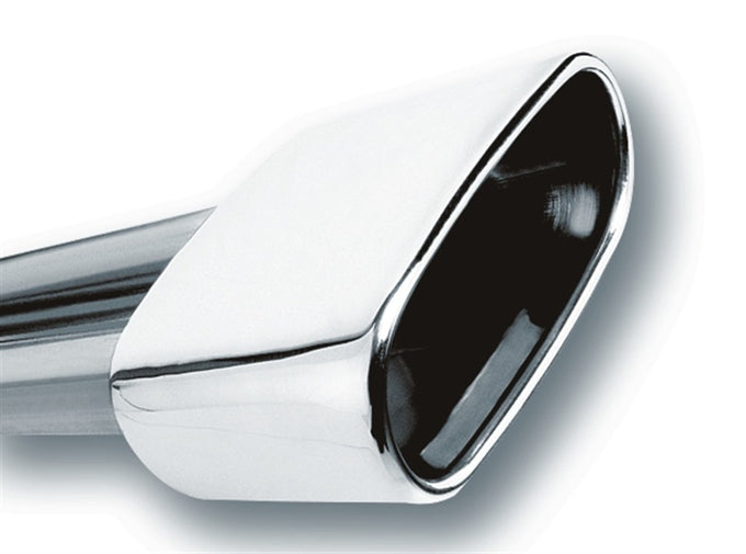 Rectangular Rolled Angle Cut Tip <br> Universal Fit