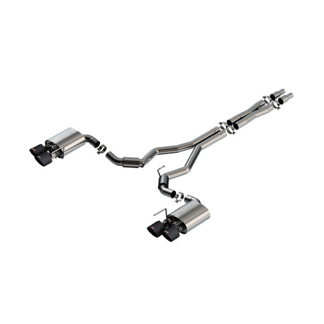 S-Type Cat-Back Exhaust System <br> 2024 Ford Mustang Dark Horse With Active Exhaust