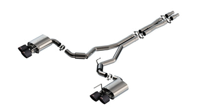 S-Type Cat-Back Exhaust System <br> 2024 Ford Mustang Dark Horse With Active Exhaust