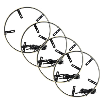 16.5 in. PLASMA White LED Wheel Rings <br> Universal