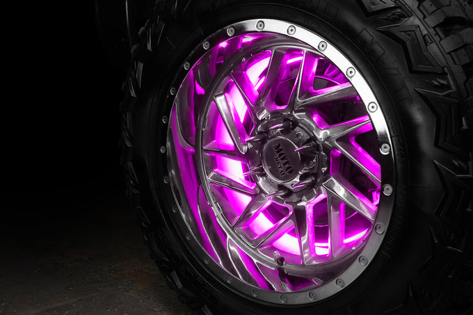 16.5 in. PLASMA White LED Wheel Rings <br> Universal