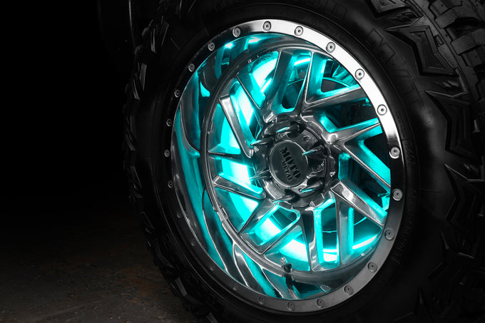 16.5 in. PLASMA White LED Wheel Rings <br> Universal
