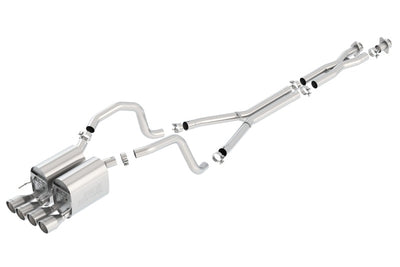 S-Type ll Cat-Back Exhaust System <br> 06-07 Chevy Corvette Base 6L V8