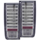Smoke LED Taillights <br> 03-09 Hummer H2