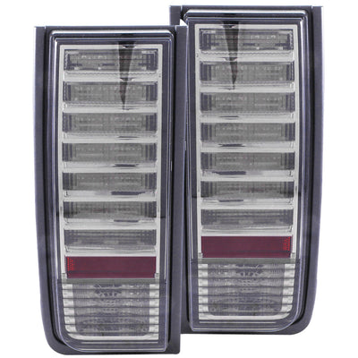 Smoke LED Taillights <br> 03-09 Hummer H2