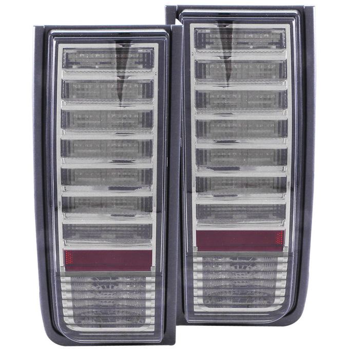 Smoke LED Taillights <br> 03-09 Hummer H2