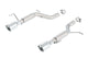 S-Type Axle-Back Exhaust System <br> 13-15 Cadillac ATS 2L L4 RWD