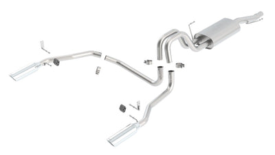 Touring Cat-Back Exhaust System <br> 04-08 Ford F-150 4.6L V8 5.4L V8