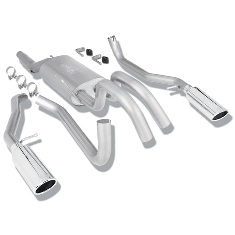 Touring Cat-Back Exhaust System <br> 09-10 Ford F-150 5.4L V8