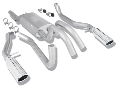 Touring Cat-Back Exhaust System <br> 09-10 Ford F-150 5.4L V8