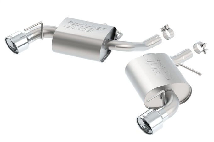 S-Type Axle-Back Exhaust System <br> 16-23 Chevy Camaro LT, 17-23 LS
