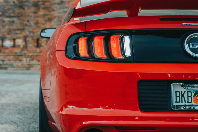 XB LED Facelift Red Tail Lights <br> 10-12 Ford Mustang