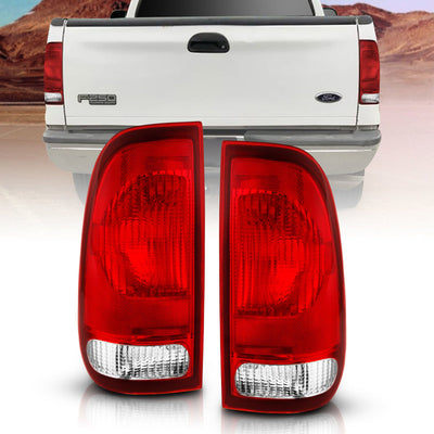 Red/Clear Lens Taillight <br> 97-03 Ford F-150