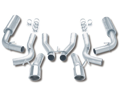 S-Type Cat-Back Exhaust System <br> 1996,00-02 Dodge Viper 8L V10