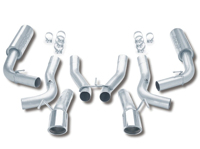 S-Type Cat-Back Exhaust System <br> 1996,00-02 Dodge Viper 8L V10