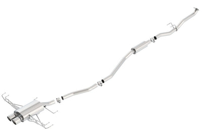 S-Type Cat-Back Exhaust System <br> 17-20 Honda Civic Sport Touring 1.5L Hatchback