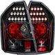 Black LED Taillights <br> 05-07 Chrysler 300C