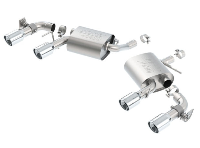 ATAK Axle-Back Exhaust System <br> 16-23 Chevy Camaro LT 3.6L V6