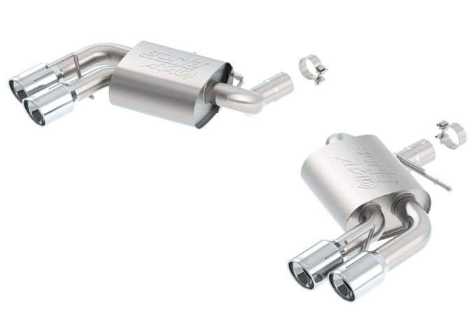 ATAK Axle-Back Exhaust System <br> 16-23 Chevy Camaro SS 6.2L V8