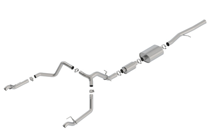 S-Type Cat-Back Exhaust System <br> 19-23 Chevrolet Silverado GMC Sierra 1500