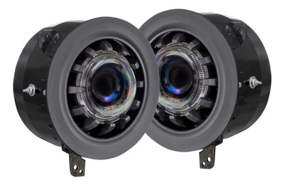 Pair Super7 Headlights <br> 18-24 Jeep Gladiator Wrangler