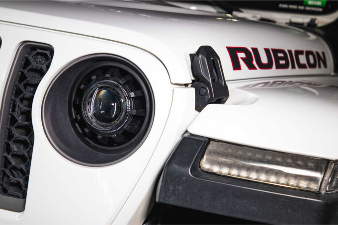 Pair Super7 Headlights <br> 18-24 Jeep Gladiator Wrangler