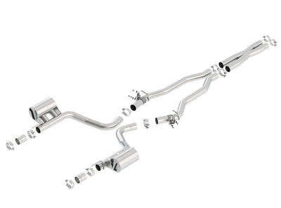 ATAK Cat-Back Exhaust System <br> 15-23 Dodge Challenger 6.2L V8 With MDS