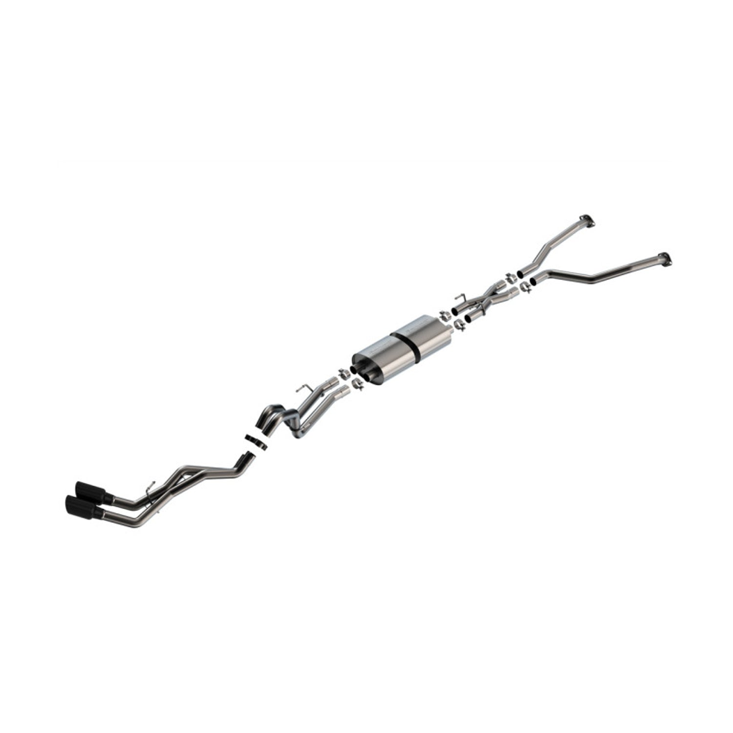 S-Type Axle-Back Exhaust System <br> 22-24 Toyota Tundra 3.4L (Includes Hybrid Models)