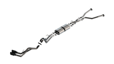 S-Type Axle-Back Exhaust System <br> 22-24 Toyota Tundra 3.4L (Includes Hybrid Models)