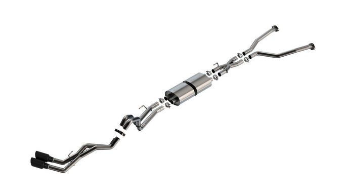 S-Type Axle-Back Exhaust System <br> 22-24 Toyota Tundra 3.4L (Includes Hybrid Models)