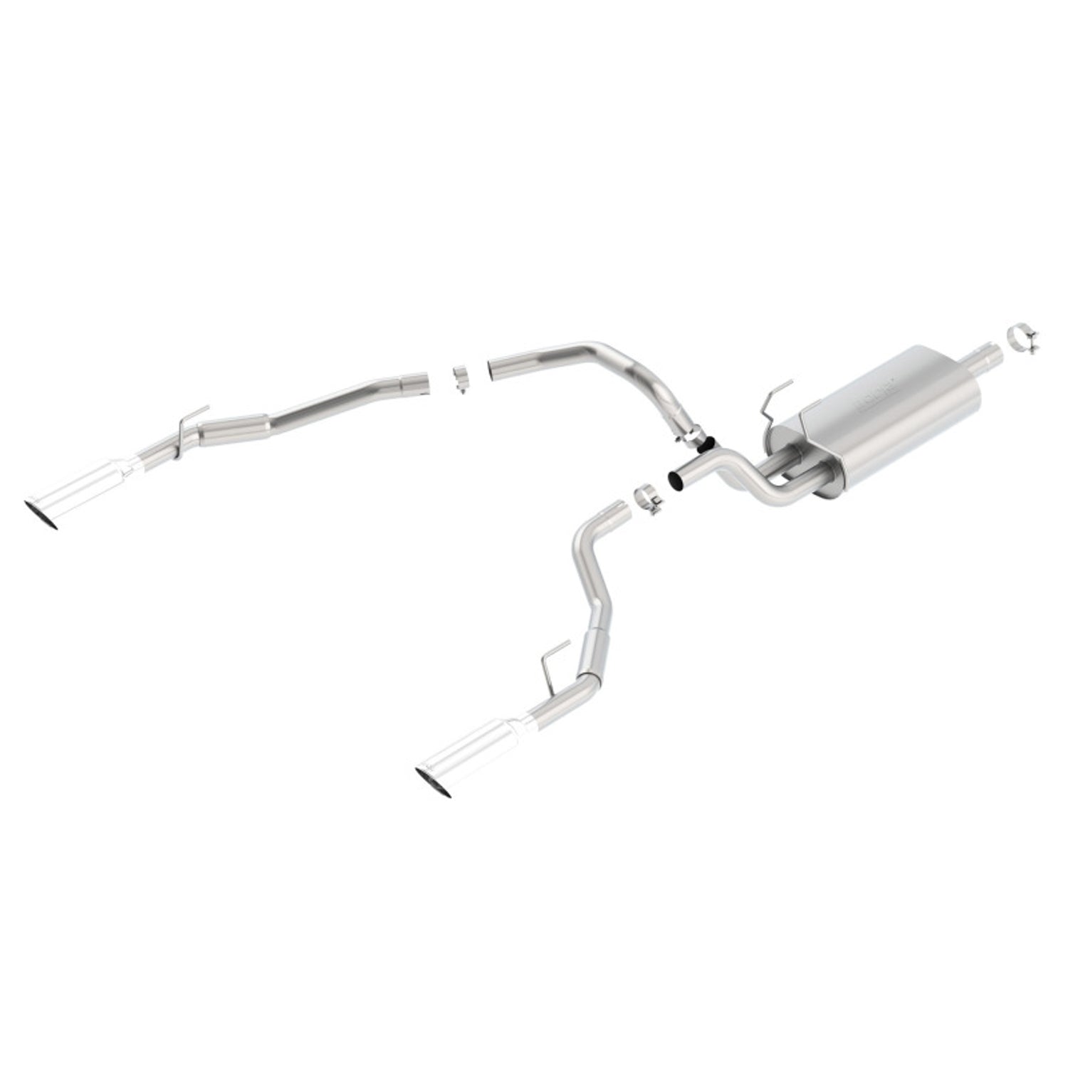 Touring Cat-Back Exhaust System <br> 2009-2024 Ram 1500