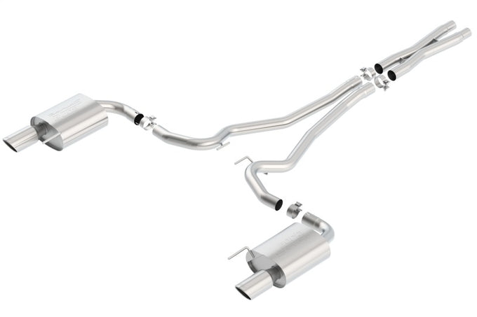 S-Type Cat-Back Exhaust System <br> 15-17 Ford Mustang 5L V8