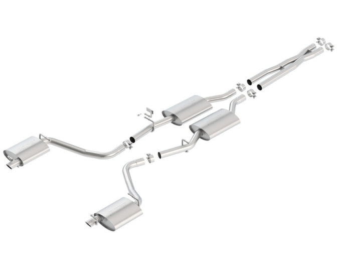 S-Type Cat-Back Exhaust System <br> 15-23 Chrysler 300 3.6L V6 Without MDS