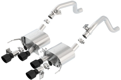 ATAK Axle-Back Exhaust System <br> 15-19 Chevy Corvette Z06 17-19 Grand Sport