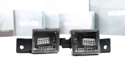 XB License Plate Lights (Pair) <br>14-20 Chevy, GMC,  Silverado/Sierra 1500/HD