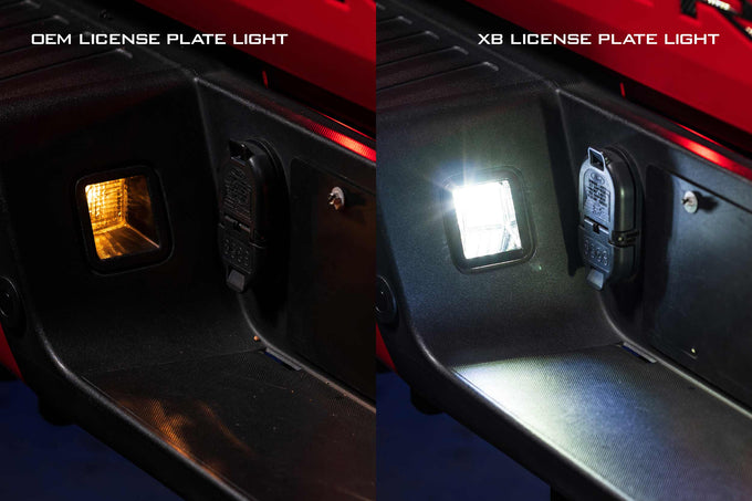 XB License Plate Lights (Pair) <br>17-22 Ford Super Duty
