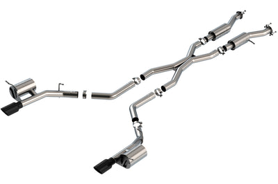 S-Type Cat-Back Exhaust System <br> 2021,2023 2024 Dodge Durango 6.2L V8
