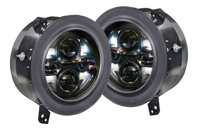 Pair Sealed7 Headlights <br> 18-23 Jeep Wrangler/Gladiator