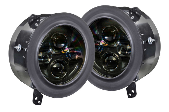 Pair Sealed7 Headlights <br> 18-23 Jeep Wrangler/Gladiator