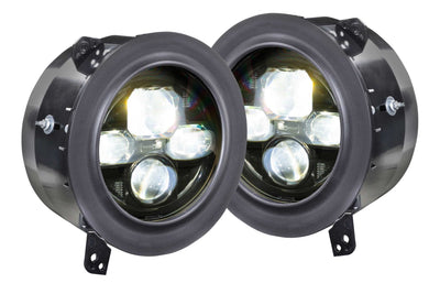 Pair Sealed7 Headlights <br> 18-23 Jeep Wrangler/Gladiator