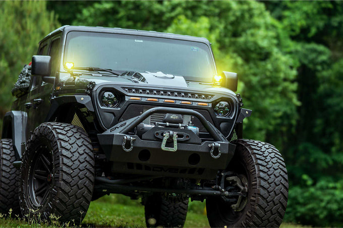 Pair Sealed7 Headlights <br> 18-23 Jeep Wrangler/Gladiator