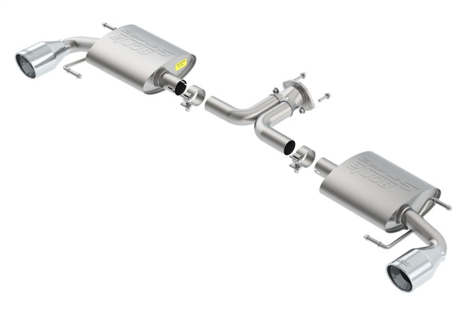 S-Type Axle-Back Exhaust System <br> 14-18 Mazda 3 L Hatchback